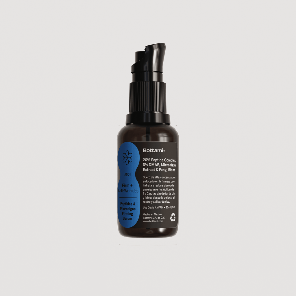 Peptides & Microalgae Firming Serum – Bottami